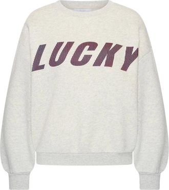 By-Bar Amsterdam Lili Speed Sweater - Dames - Sweatshirts & Hoodies - Grijs - Maat: XL Katoen