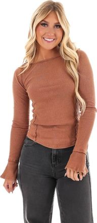 Free People Soul Sister Layering Top In Cedarwood