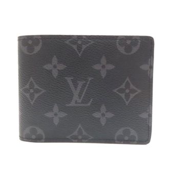 Louis Vuitton Monogram Monogram Eclipse Bill Wallet (Bi-Fold) (Pre-Owned)