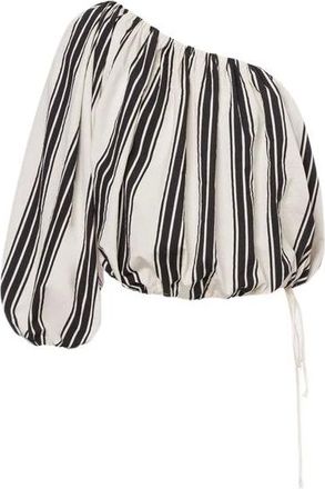 Philosophy di Lorenzo Serafini Blouses, female, Multicolor, Size: S One-Shoulder Balloon Blouse