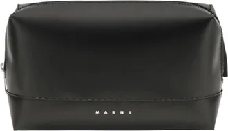 Marni Black Logo Small Crossbody Bag