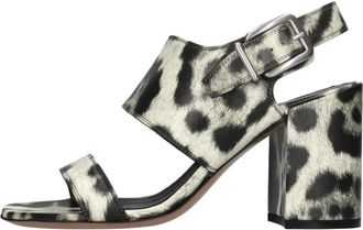 Dries Van Noten Sandalen met hoge hak - Dames - Sandalen met hakken - Veelkleurig - 37 EU - Leer - Schoenen