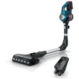 Bosch Aspiradora Sin Cable, Unlimited 7, Bater&iacute;as De 2.5 Ah, Flex Tube, Boquilla Ligera, Luces Led, Azul Laguna, Bss71125ah