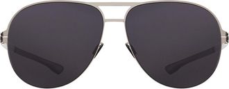Ic! Berlin IC0010 Gerrit 02A Mens Sunglasses Grey Size 61
