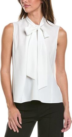 Brooks Brothers Tie Neck Blouse