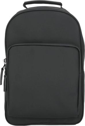 Rains Book Daypack Large - Heren - Rugzakken - Zwart - ONE Size - Polyester - Tassen