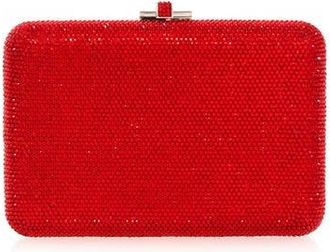 Judith Leiber Slim Slide Clutch in Silver Light Siam at Nordstrom