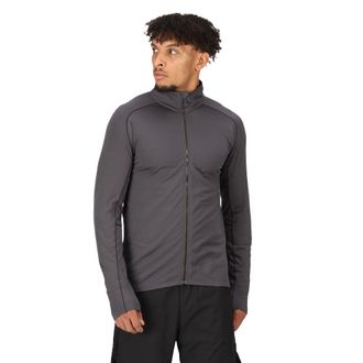 Regatta Professional Mens Stretch Full-Zip Midlayer Seal Grey