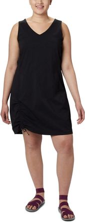 Columbia Womens Columbia Anytime Casual III Dress Black Stretch Sleeveless RED1125