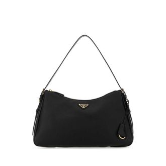Prada Black Leather Shoulder Bag