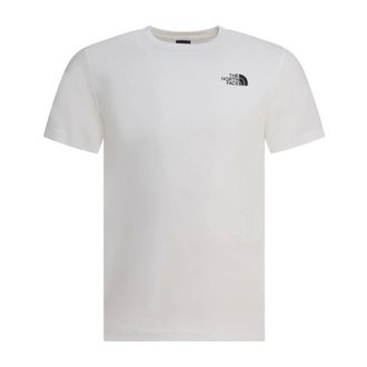 The North Face T-shirt met korte mouwen en ronde hals - Heren - Tops - Wit - Maat: XS