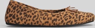 Vivienne Westwood Brigitte Ballet Flats In Animalier Leather