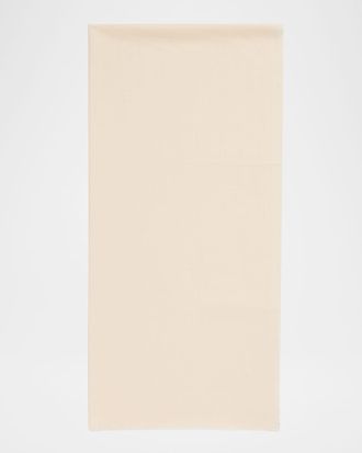 Toteme Logo Wool Scarf