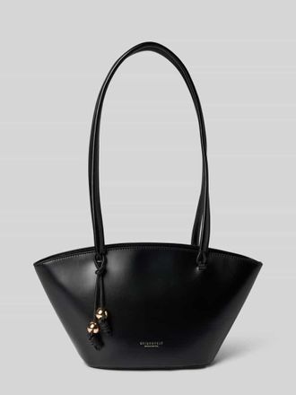 Seidenfelt Manufaktur Shopper Bag in Leder-Optik Modell Arvaja in Black, Größe 1