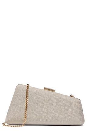 Dune London Balancing Frame Clutch in Gold at Nordstrom Rack