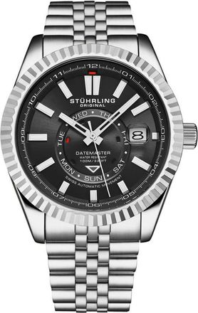 St&uuml;hrling Symphony Automatic Black Dial Mens Watch M18239
