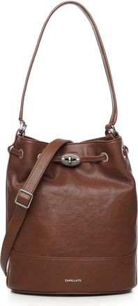 Zanellato Monda Tabacco - Dames - Schoudertassen - Bruin - ONE Size - Tassen
