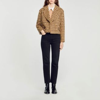 Sandro Chaqueta de tweed