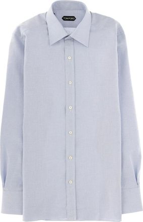 Tom Ford Heren, Overhemden, Veelkleurig, Maat: XL Katoen