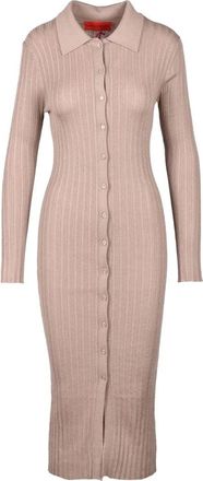 Wild Cashmere Chemise Dress Silk Cashmere - Taupe