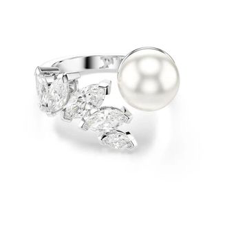 Swarovski Mesmera Open Ring - Dames - Ringen - Grijs - 55 MM - Accessoires
