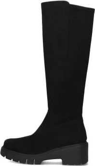 Unisa Dames Hoge laarzen Jace - Dames - Hoge Laarzen - Zwart - 41 EU - Denim - Schoenen