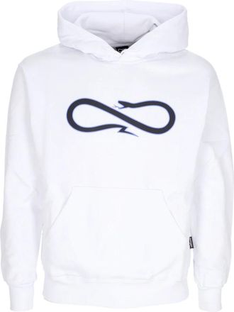 PROPAGANDA Witte Grace Hoodie Sweatshirt met capuchon - Heren - Hoodies - Wit - S - Katoen - Hoodies & sweatvesten