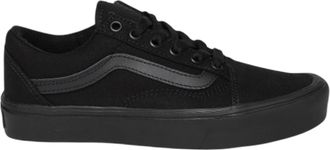 Vans Ryland canvas herenschoenen met streep aan de zijkant (Zwart)