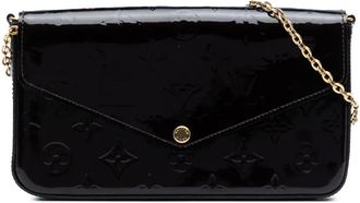 Louis Vuitton 2017 Monogram Vernis Pochette Felicie crossbodytas - Paars