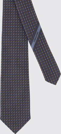 Ferragamo Cravatta Horses Ferragamo in seta jacquard