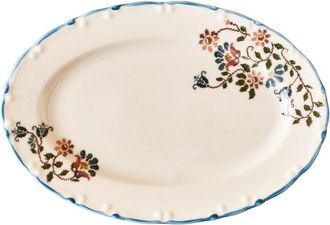 Bella Maison Set Of 2 Vintage Oval Porcelain Serving Platters