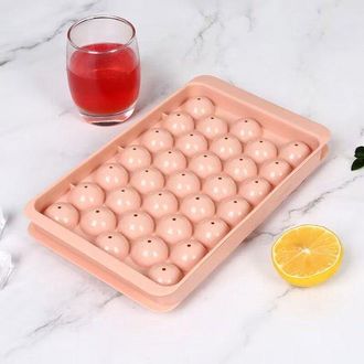 OEM Mini Bandejas Para Cubitos De Hielo, Redondas, Para Congelador, Hielo, T&eacute;, Caf&eacute;, 24 X 14 Cm, Azul
