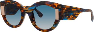 Face &agrave; Face Sunglasses Blue