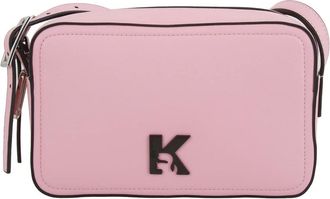 Karl Lagerfeld Tassen, Dames, Roze, ONE Size, Polyester, KLJ K Logo Camera Bag