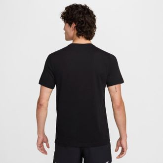 Nike Dri-FIT Running T-Shirt Black FZ8066-010