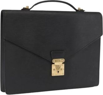 Louis Vuitton Pre-owned Handbags, female, Black, Size: ONE SIZE Pre-owned Vintage Handbag