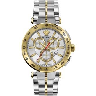 Versace Accessoires, Heren, Veelkleurig, ONE Size, Aion Chronograph