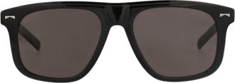 Montblanc Square-Frame Acetate Sunglasses