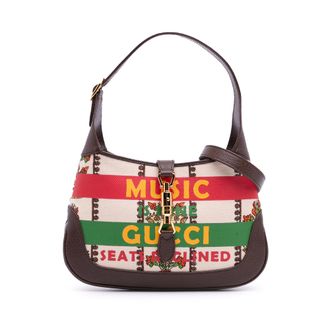 Gucci Jackie Schoudertas Geprint
