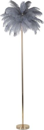 Mauro Ferretti L&aacute;mpara De Pie Palm Gris Cm &Oslash; 55x160