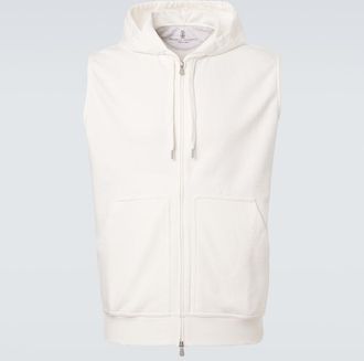 Brunello Cucinelli Cotton-blend hoodie