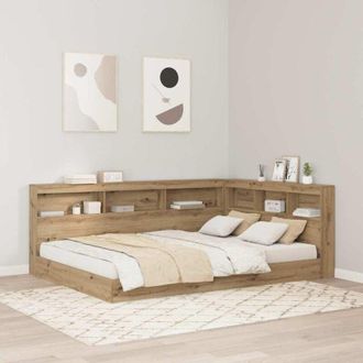 vidaXL Vidaxl - Testata contenitore rovere artigianale 140 cm Legno multistrato