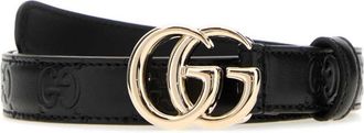 Gucci Black Logo Buckle Belt
