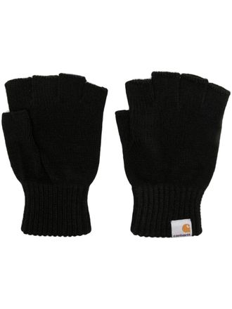 Carhartt Work in Progress fingerless gloves - unisex - Acrylic - M/L - Black
