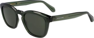 Ferragamo Green Sport Unisex Sunglasses SF2040SE 320 50