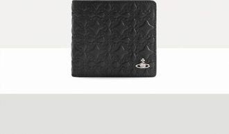 Vivienne Westwood Man. Wallet With Coin Pocket Nappa Leather Black One Size Men