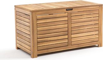 La Redoute Interieurs Opbergkoffer in acacia B90 cm, Garden