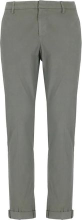 Dondup Heren, Broeken, Grijs, Maat: W33 Katoen