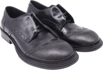 Ferragamo Mens Calfskin Leather Festo Wing-Tip Oxford (Authentic Pre-Loved)