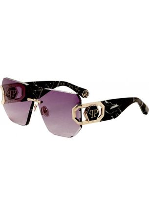 Philipp Plein Womens SPP133660300 SPP133 66 0300 Sunglasses - Rose Gold - One Size